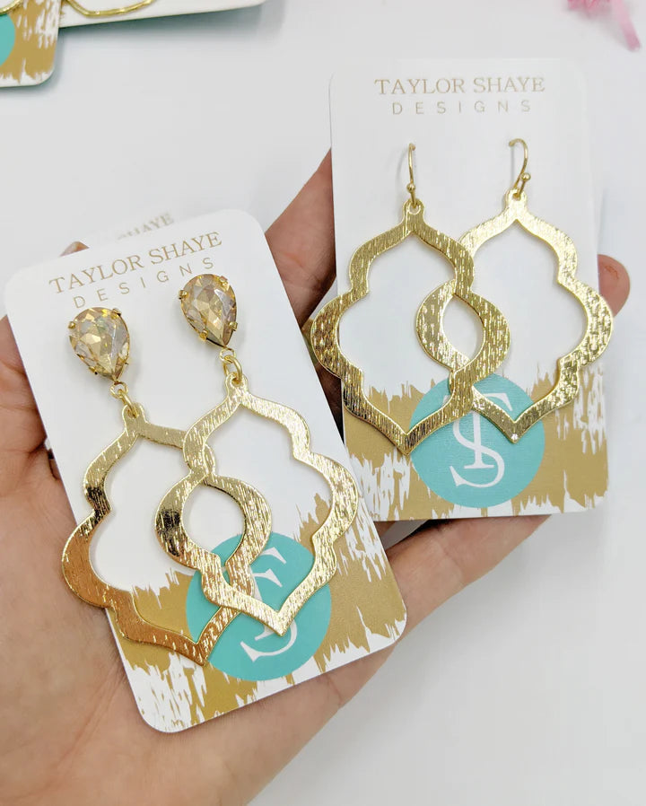 Gold Everyday Drops with post