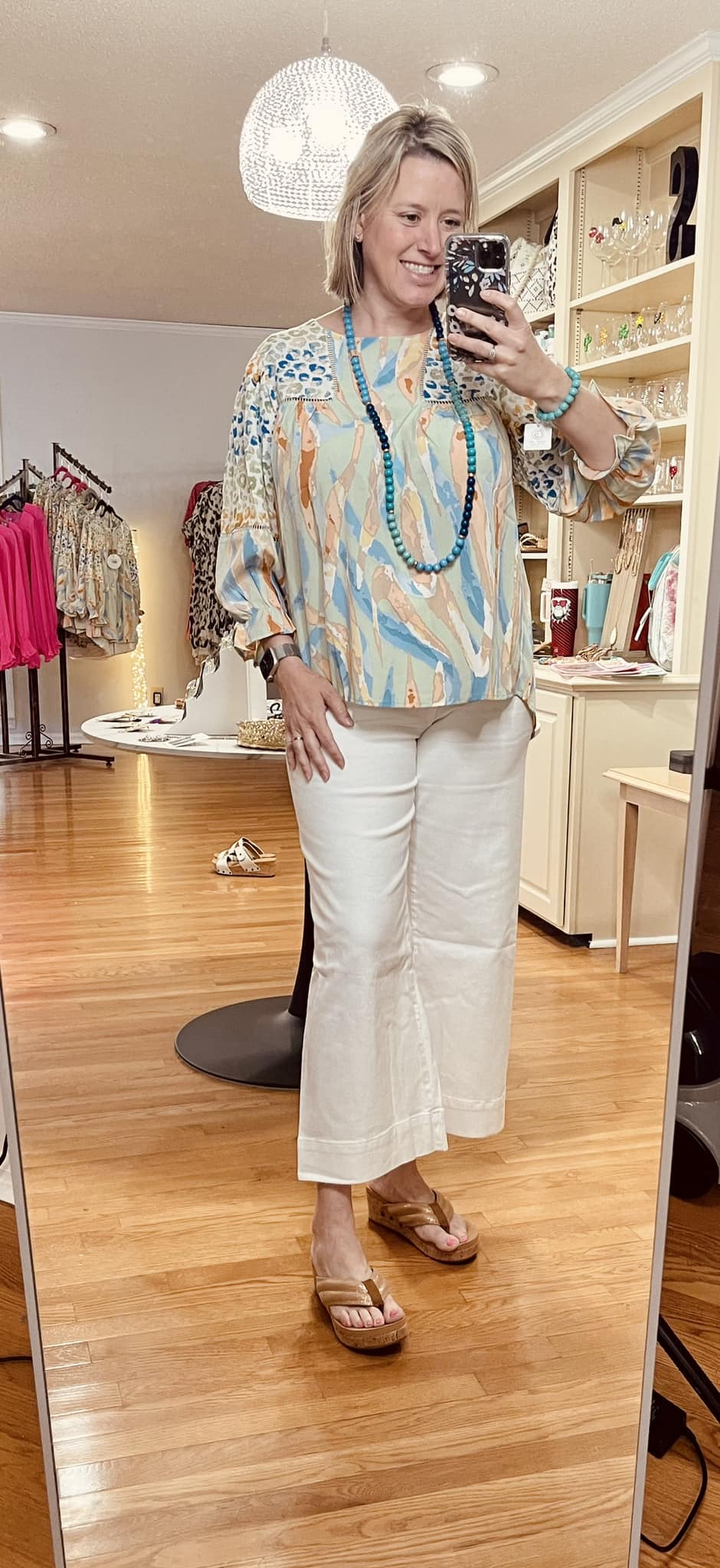 Off white Wide leg trouser pants