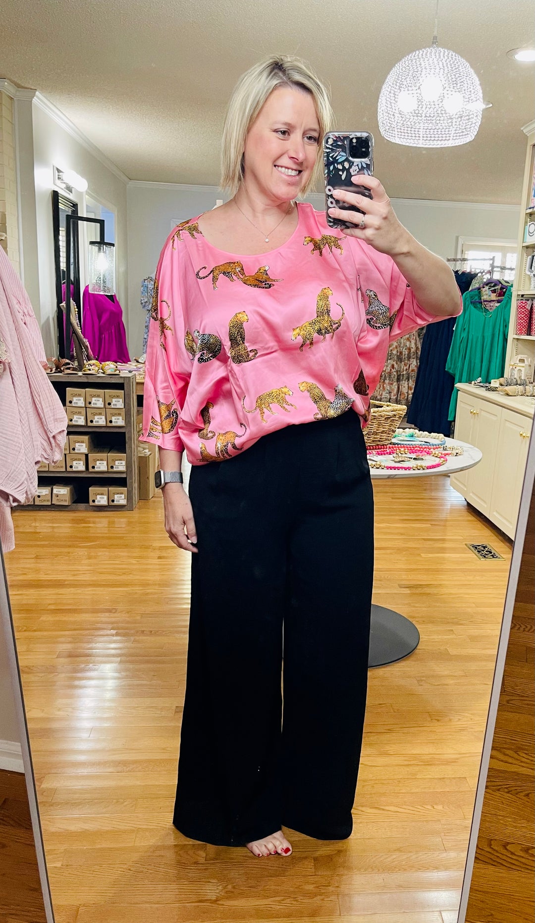Wide Leg Black Pants