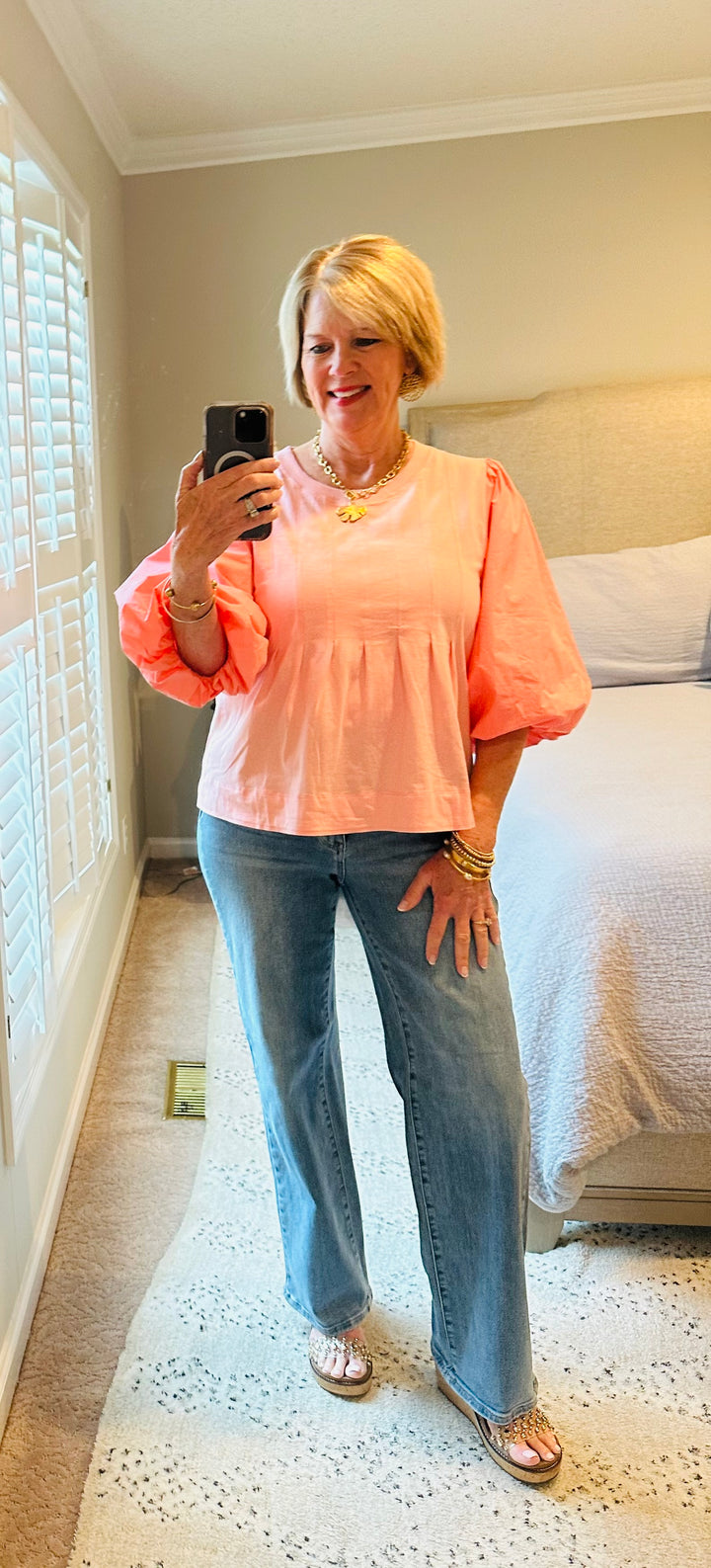 Spunky in Peach