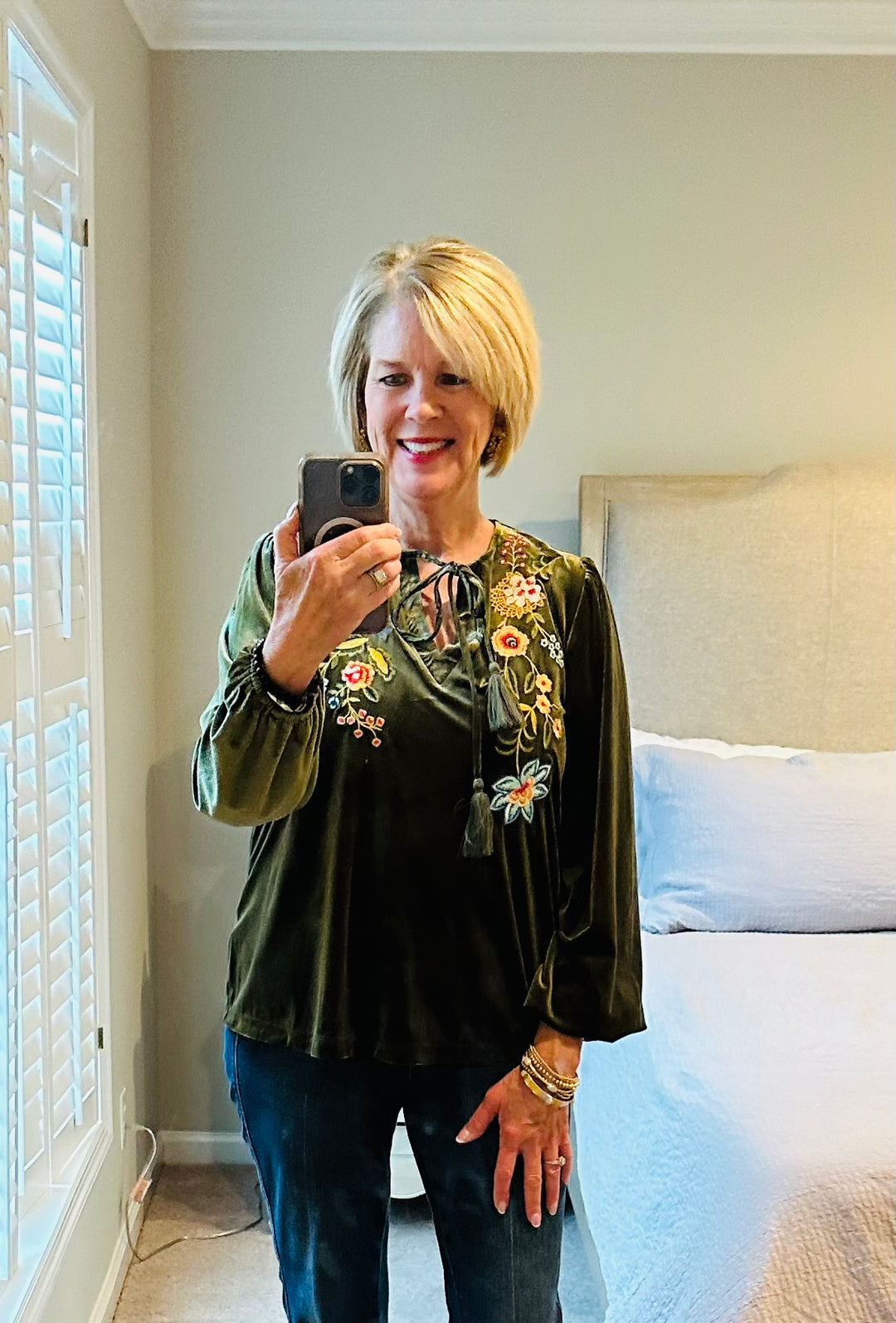 Velvet Garden Top