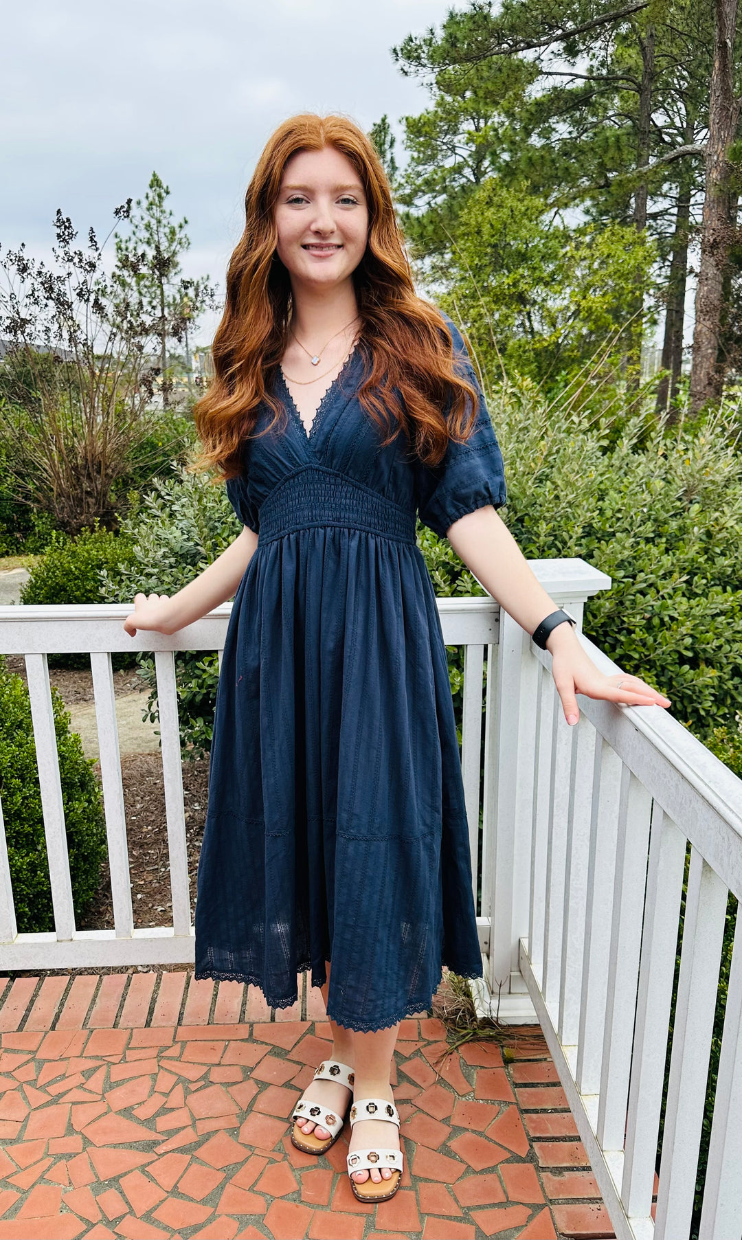 Navy in Perfection Dress