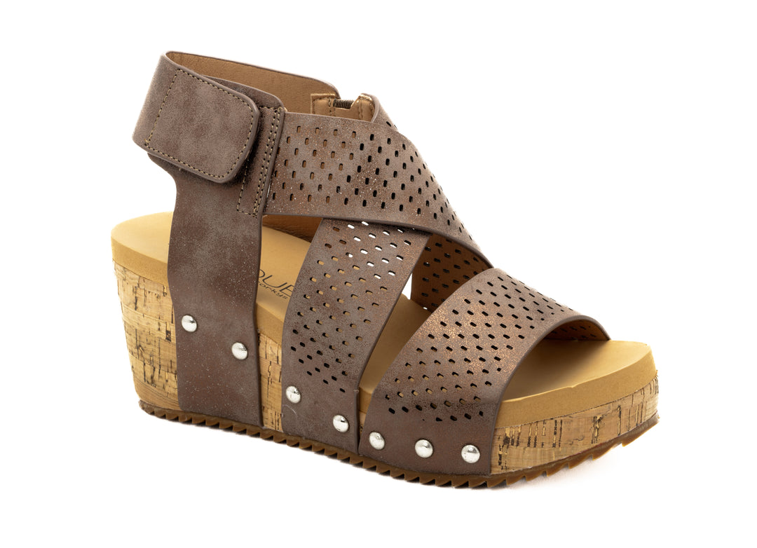 Guilty Pleasure Wedge- Bronze