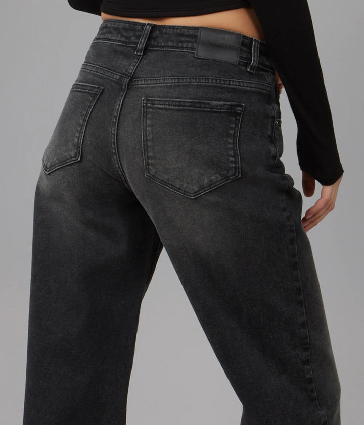 Nova Mid Rise Wide Leg Jean