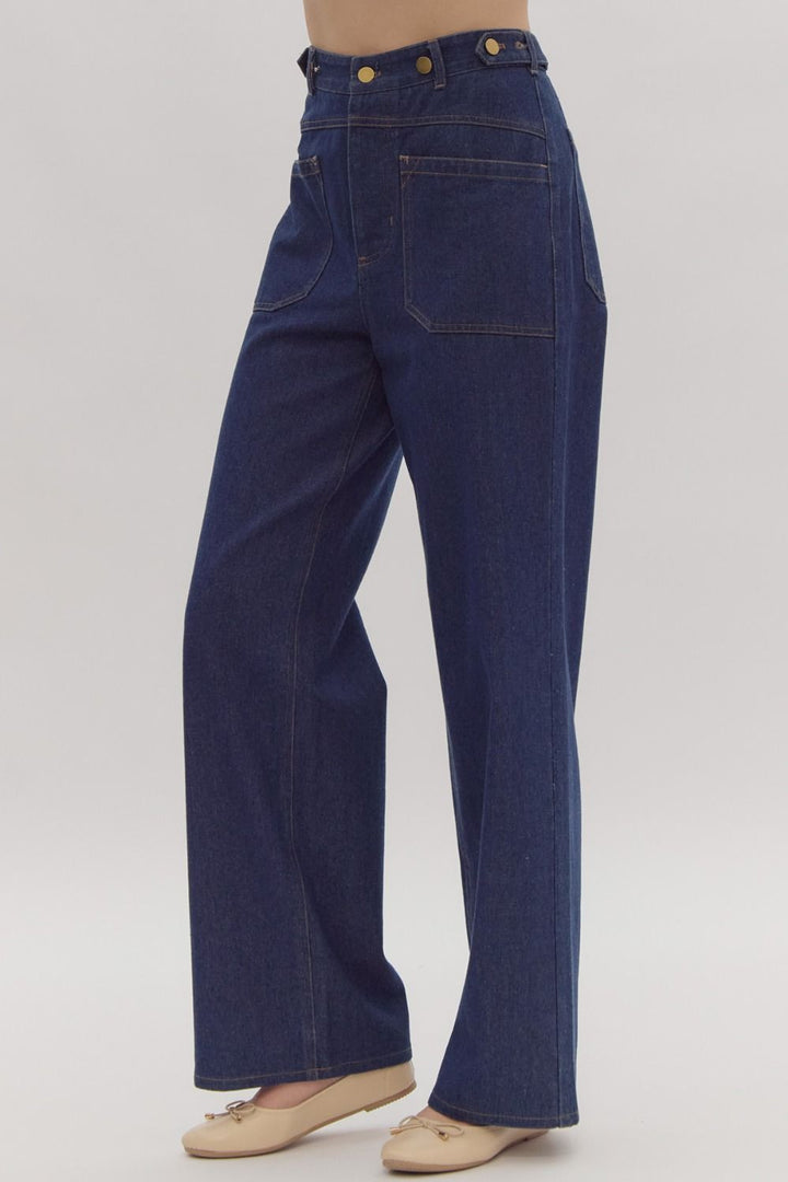 Entro Dark Denim Jeans