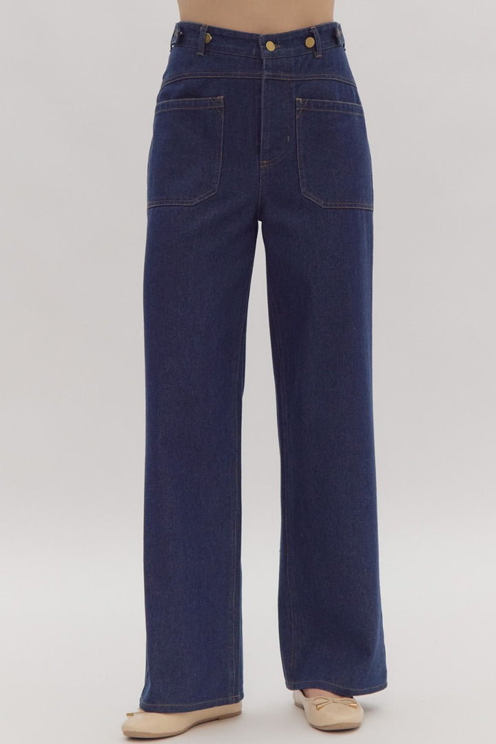 Entro Dark Denim Jeans