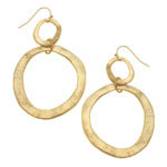 Double Circle Earrings