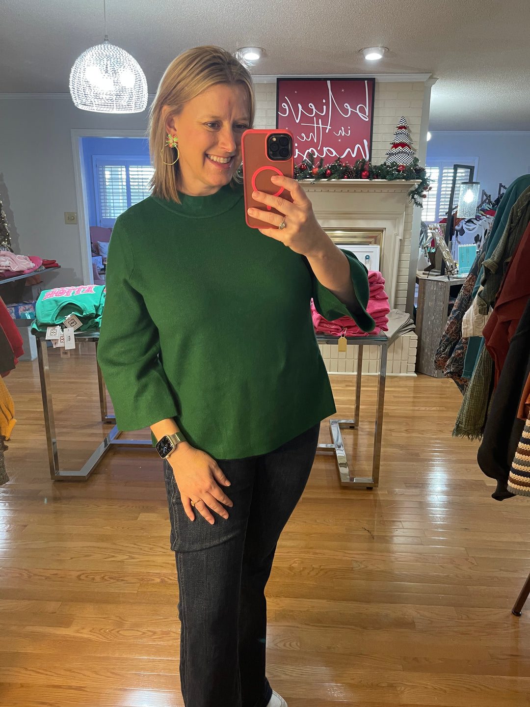 Soft and Snuggly Top- Green