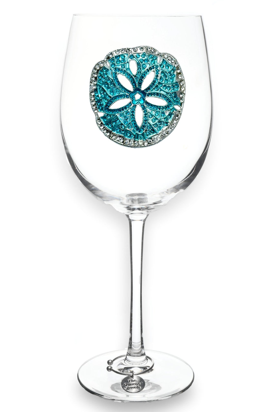 Sand Dollar Jeweled Glassware