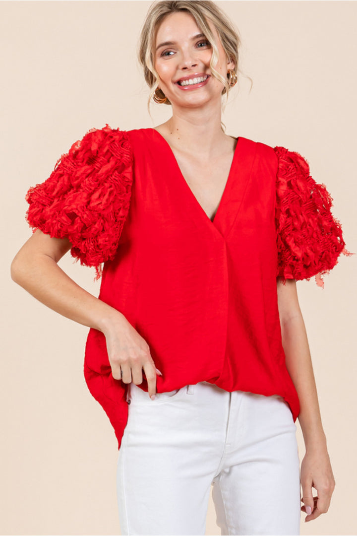 Chic Top in Red