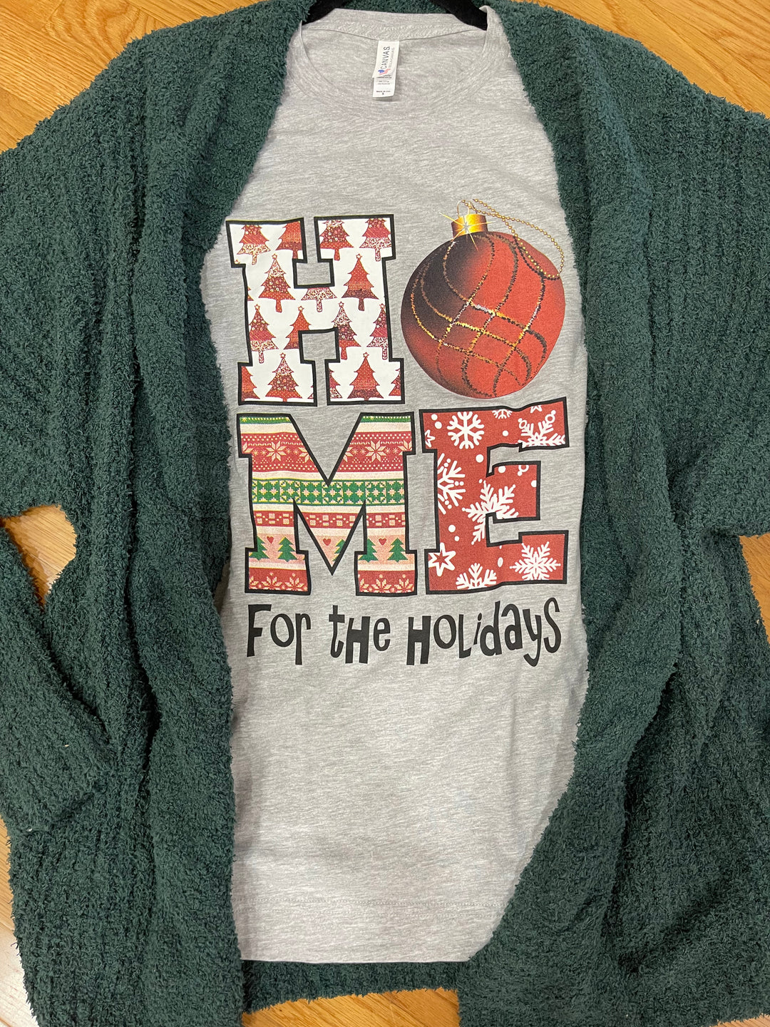 Home for the Holidays- Short sleeve tee