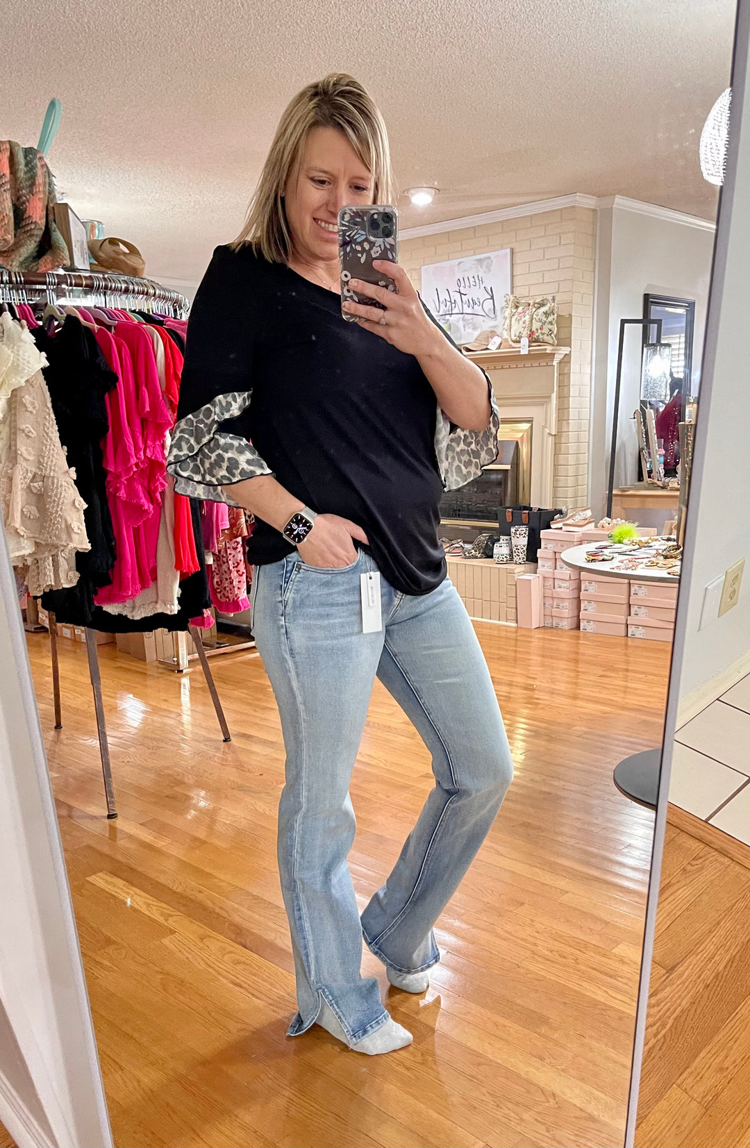 Kan Can mid rise jeans