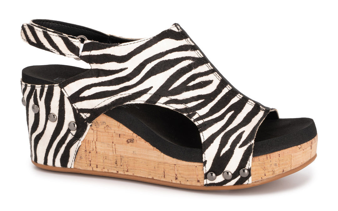 Corky's Pasture Zebra print