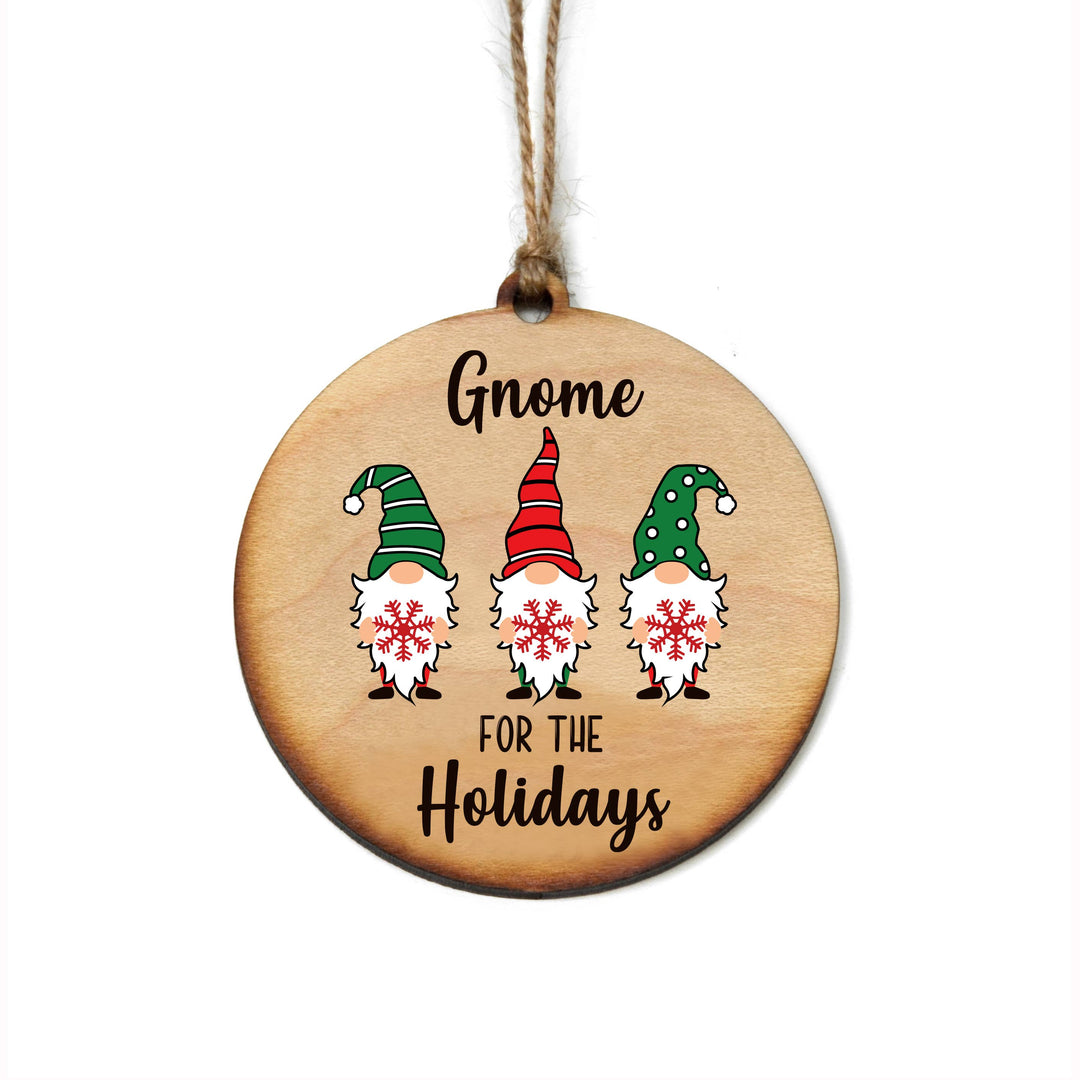 Gnome For The Holidays Christmas Ornaments - Christmas Decor