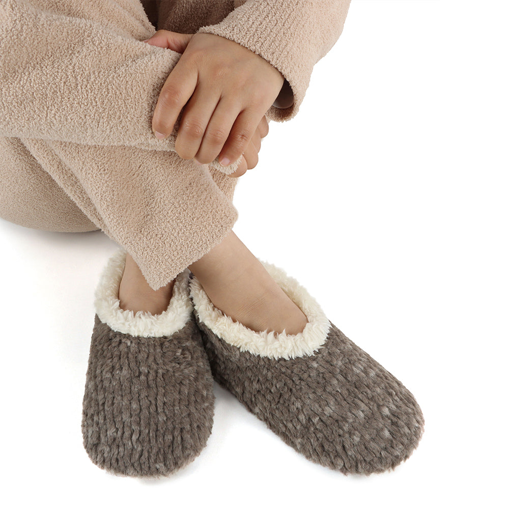 Womens Teddy Bear Fur Snoozies