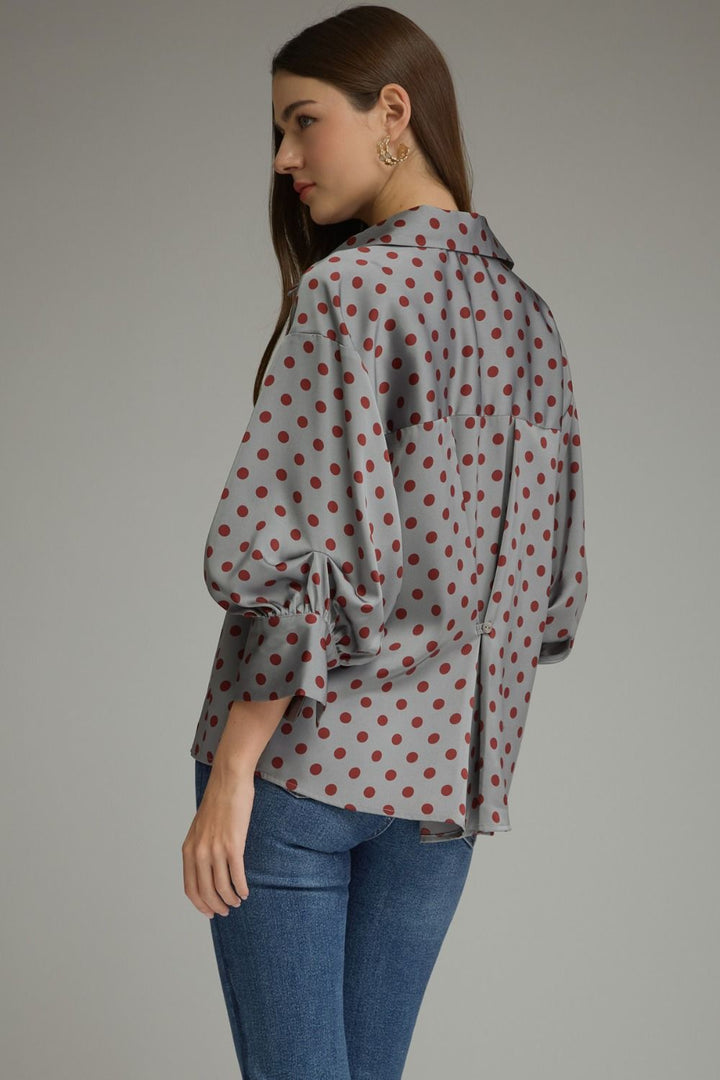 Dot Your Average Button-Down