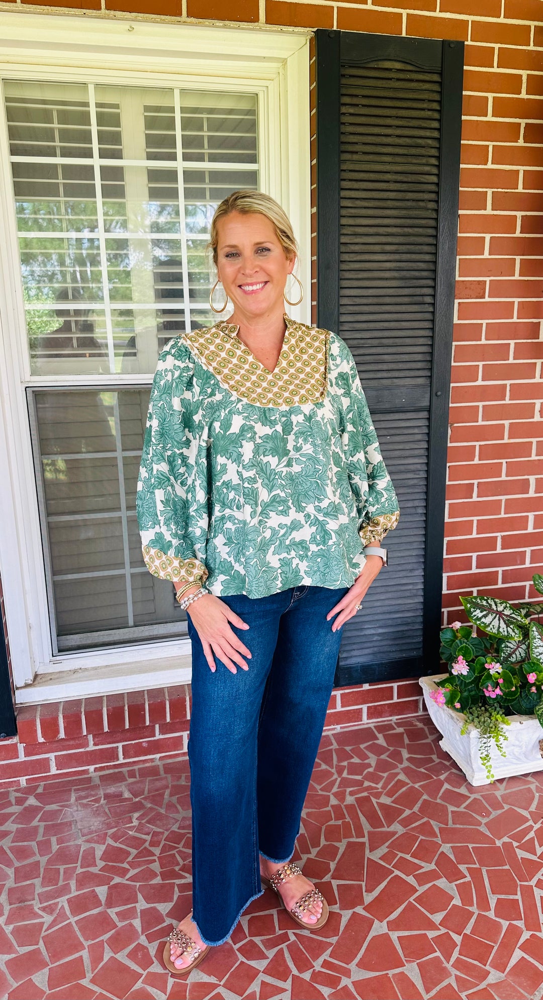 Meadow Mosaic Blouse