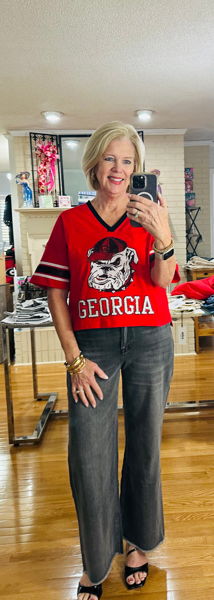 The Blitz Jersey Sequin Tee