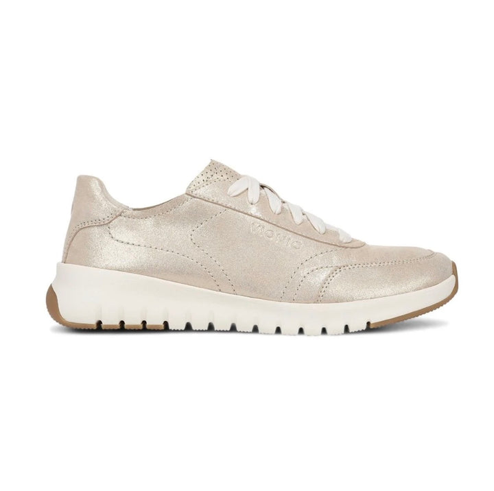 UPTOWN SNEAKER - GOLD SHIMMER LEATHER