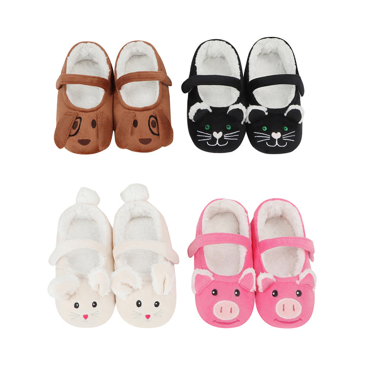 Toddler Mary Jane Farm Animal Snoozies!®
