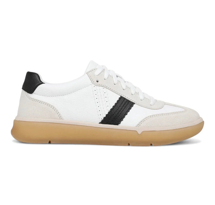 CITY WALK SNEAKER -WHITE BLACK LEATHER