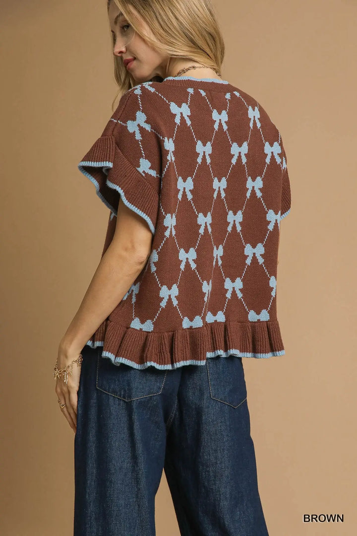 Bluebell Bow Sweater