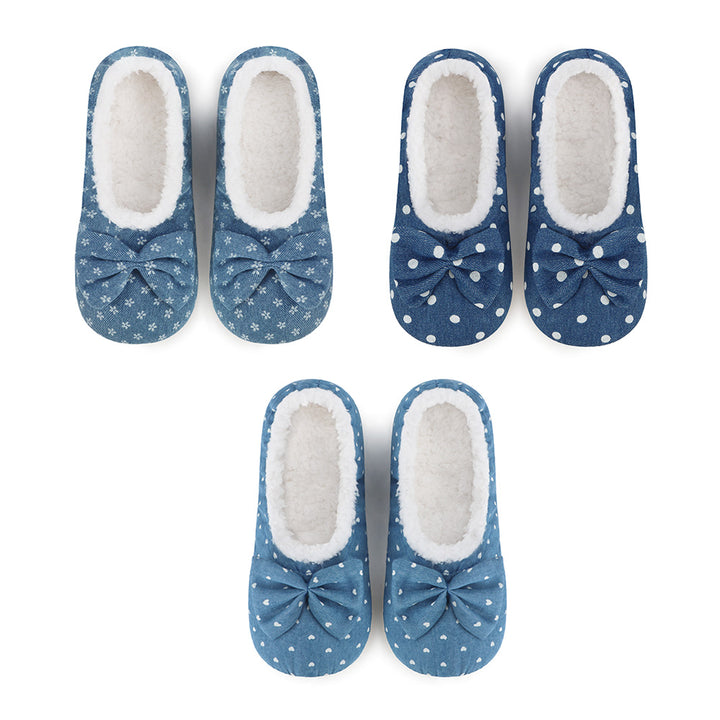 Women’s Denim Blues- Ballerina- Flower