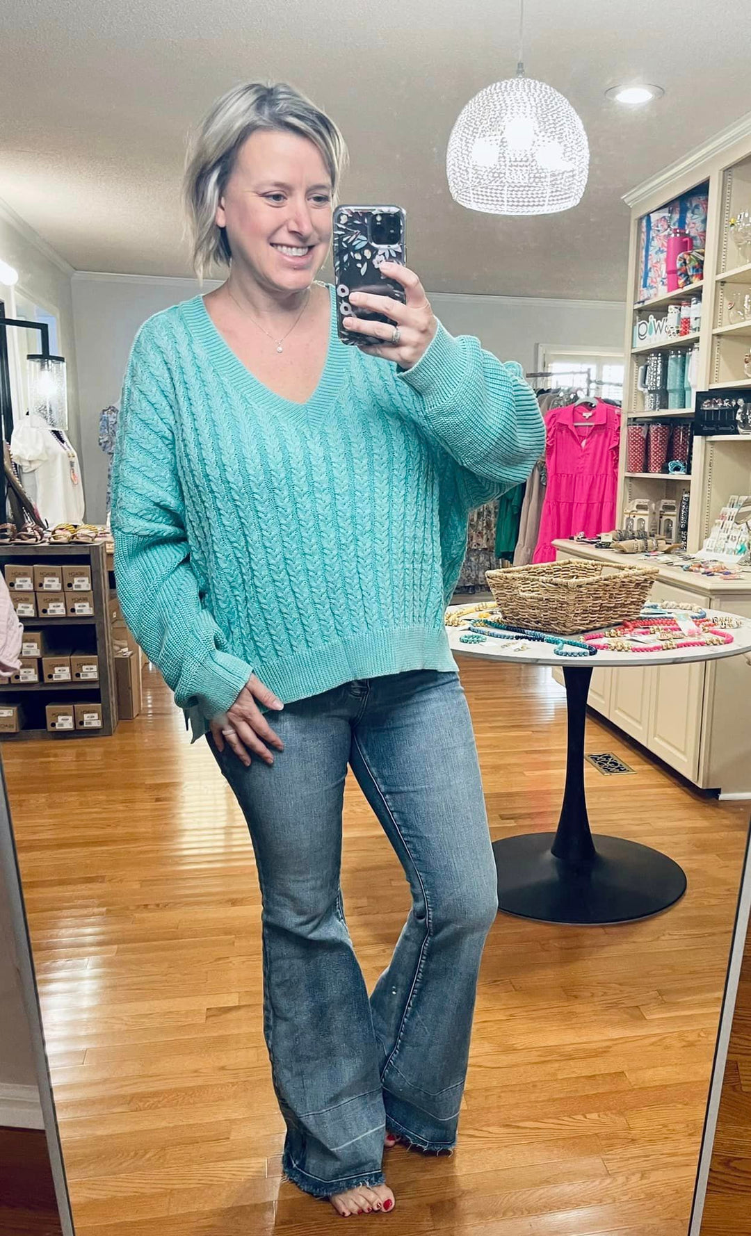Mint Oversized Sweater