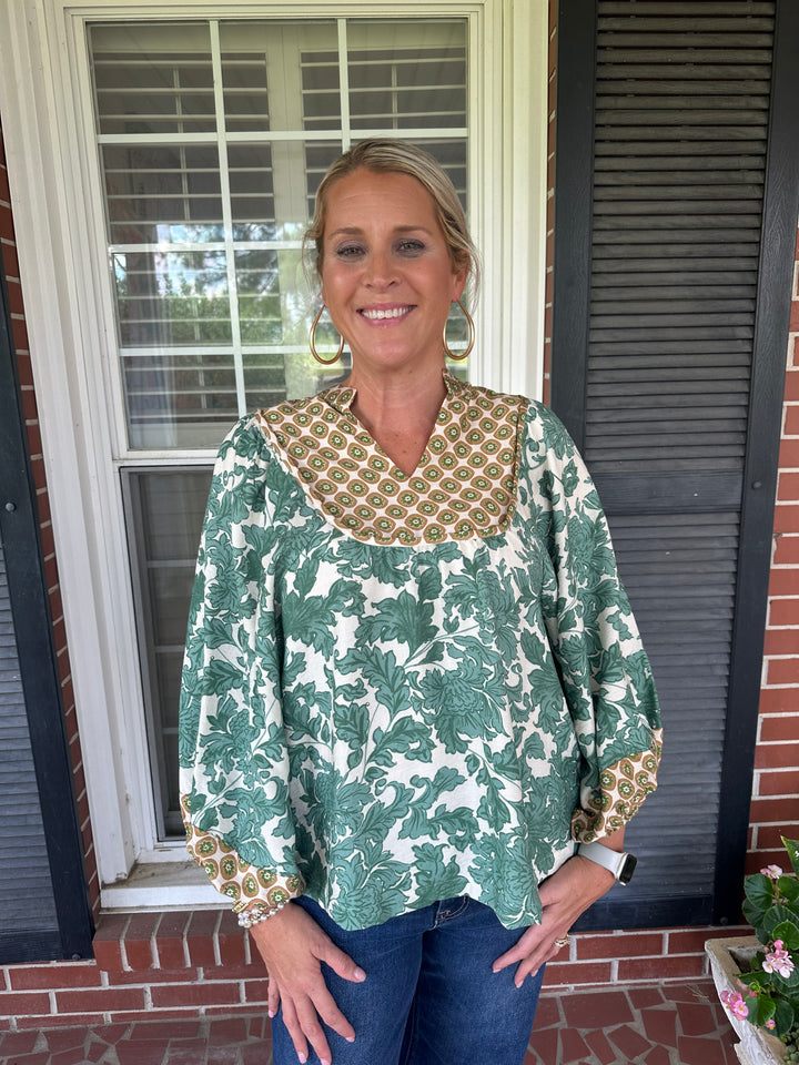 Meadow Mosaic Blouse
