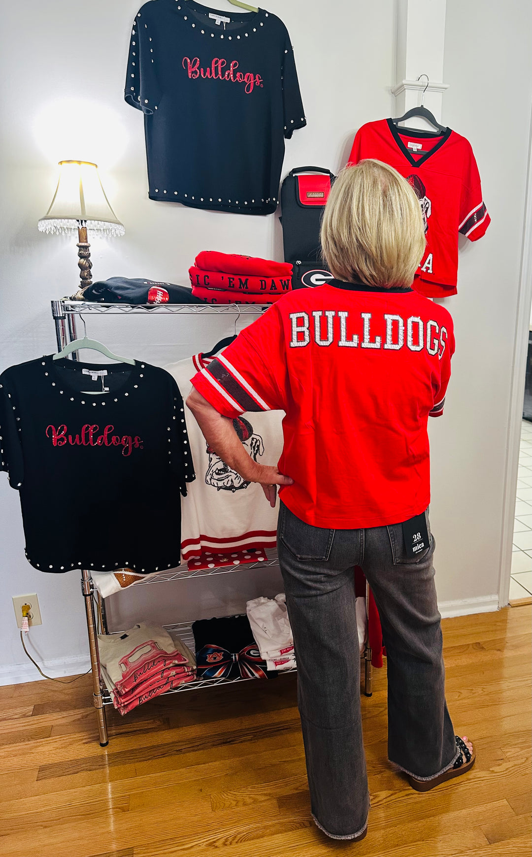 The Blitz Jersey Sequin Tee