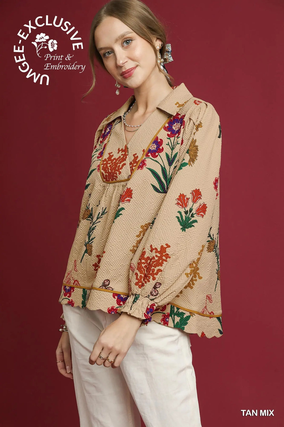 🌸 The Garden Stroll Blouse 🌸