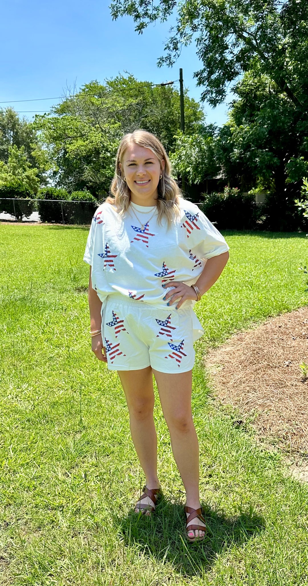 Sequin Star top