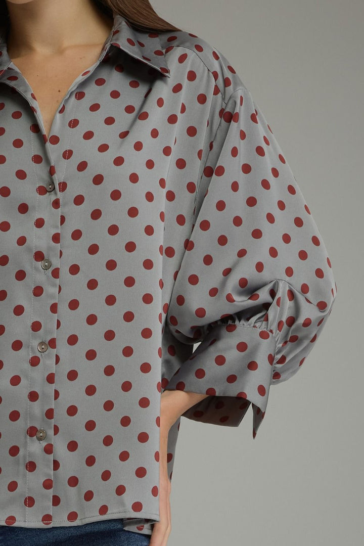 Dot Your Average Button-Down