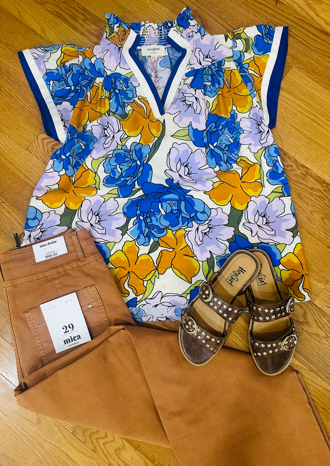 Golden Garden Blouse