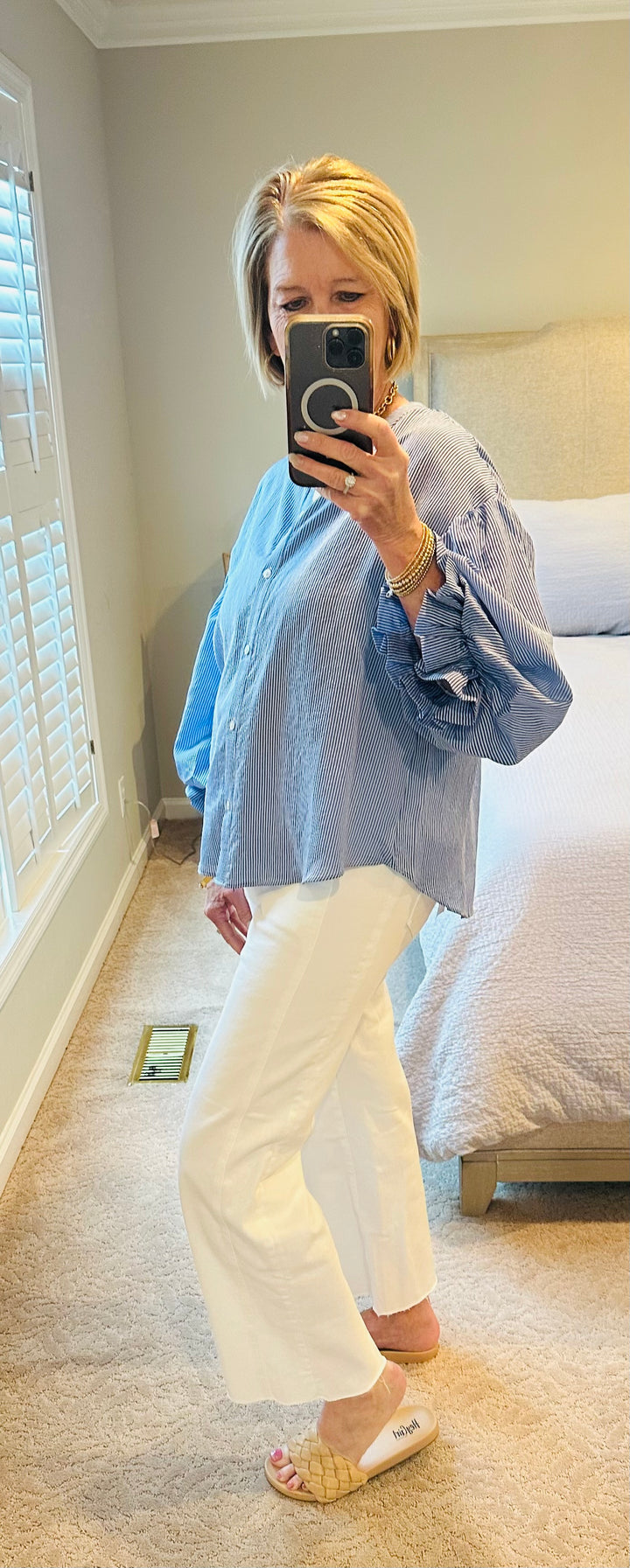 💙 Bluebell Breeze Blouse