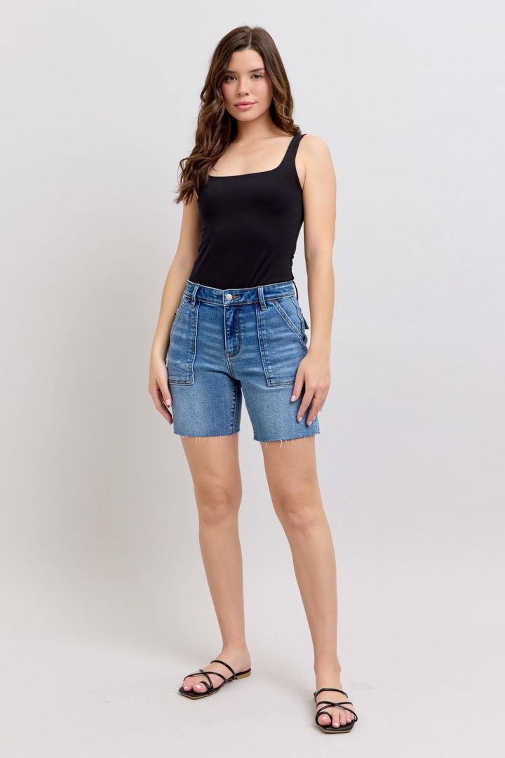 Judy Blue Classic MR Shorts