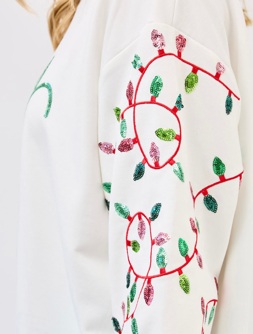 Holly Jolly Sequin Sweatshirt