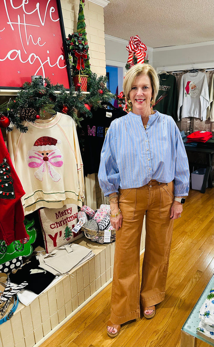 Cinnamon Cargo Wide Leg