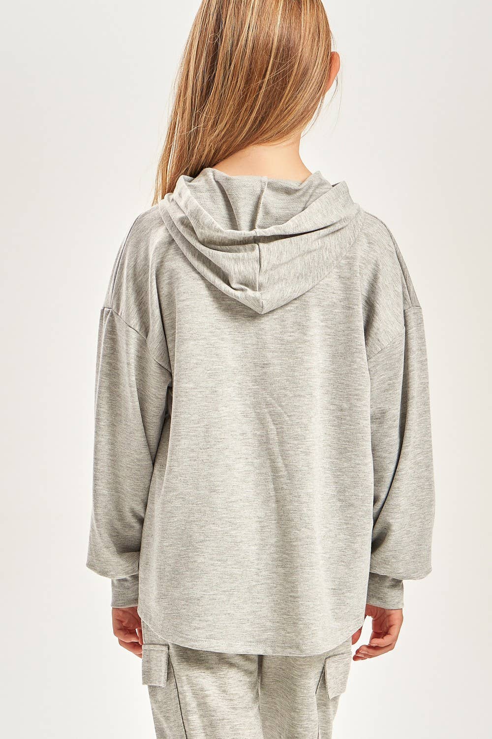 French Terry Hoodie- Gray