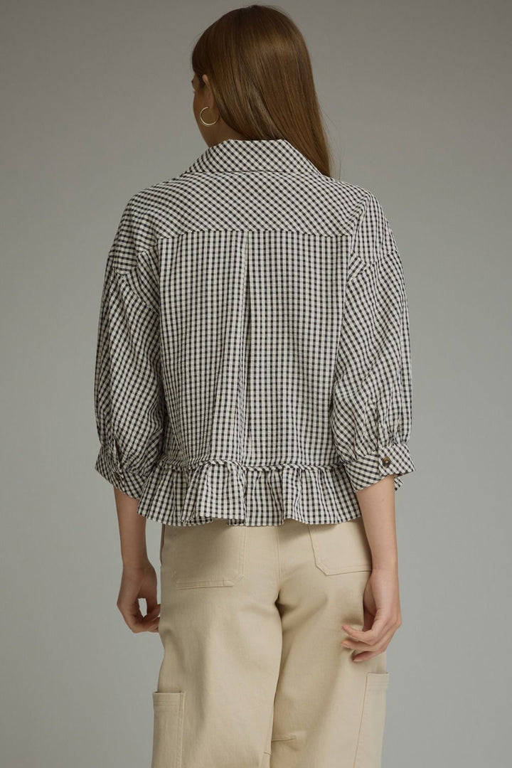 Classic Charm Gingham Top
