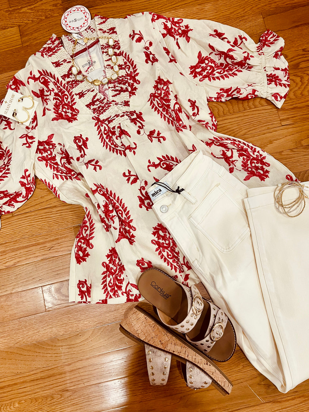 Southern Charm Paisley Top