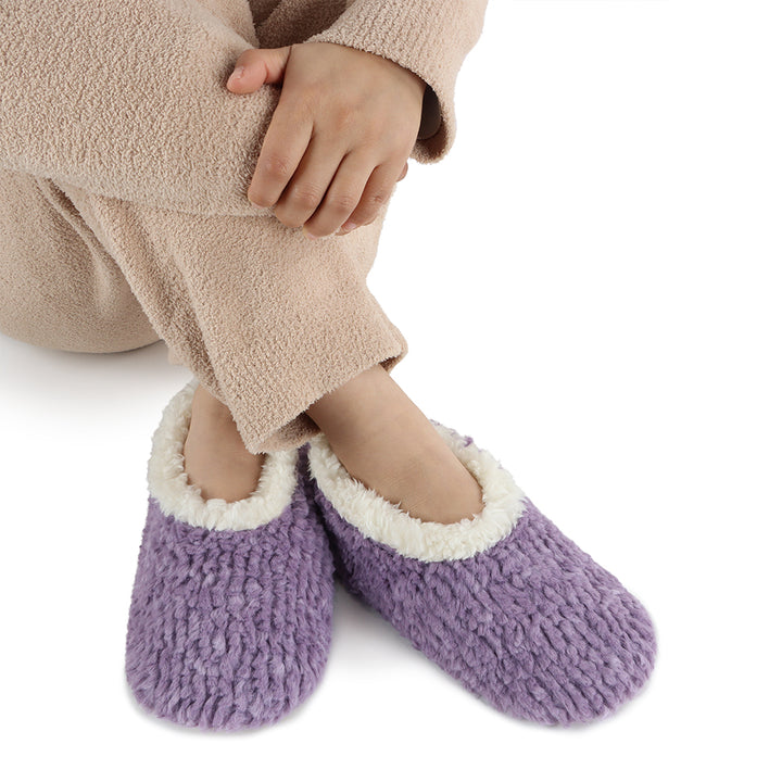 Womens Teddy Bear Fur Snoozies