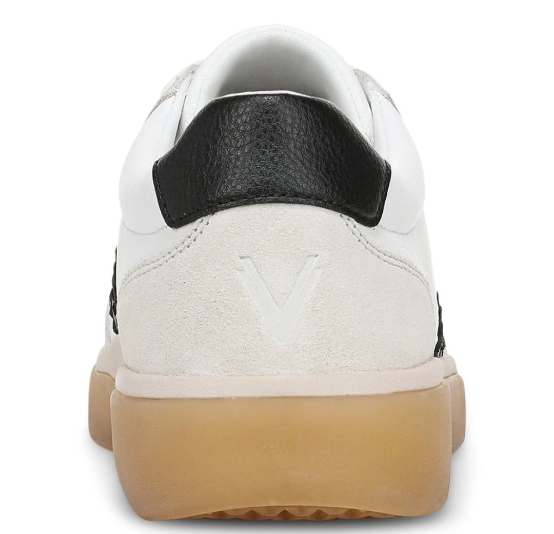 CITY WALK SNEAKER -WHITE BLACK LEATHER