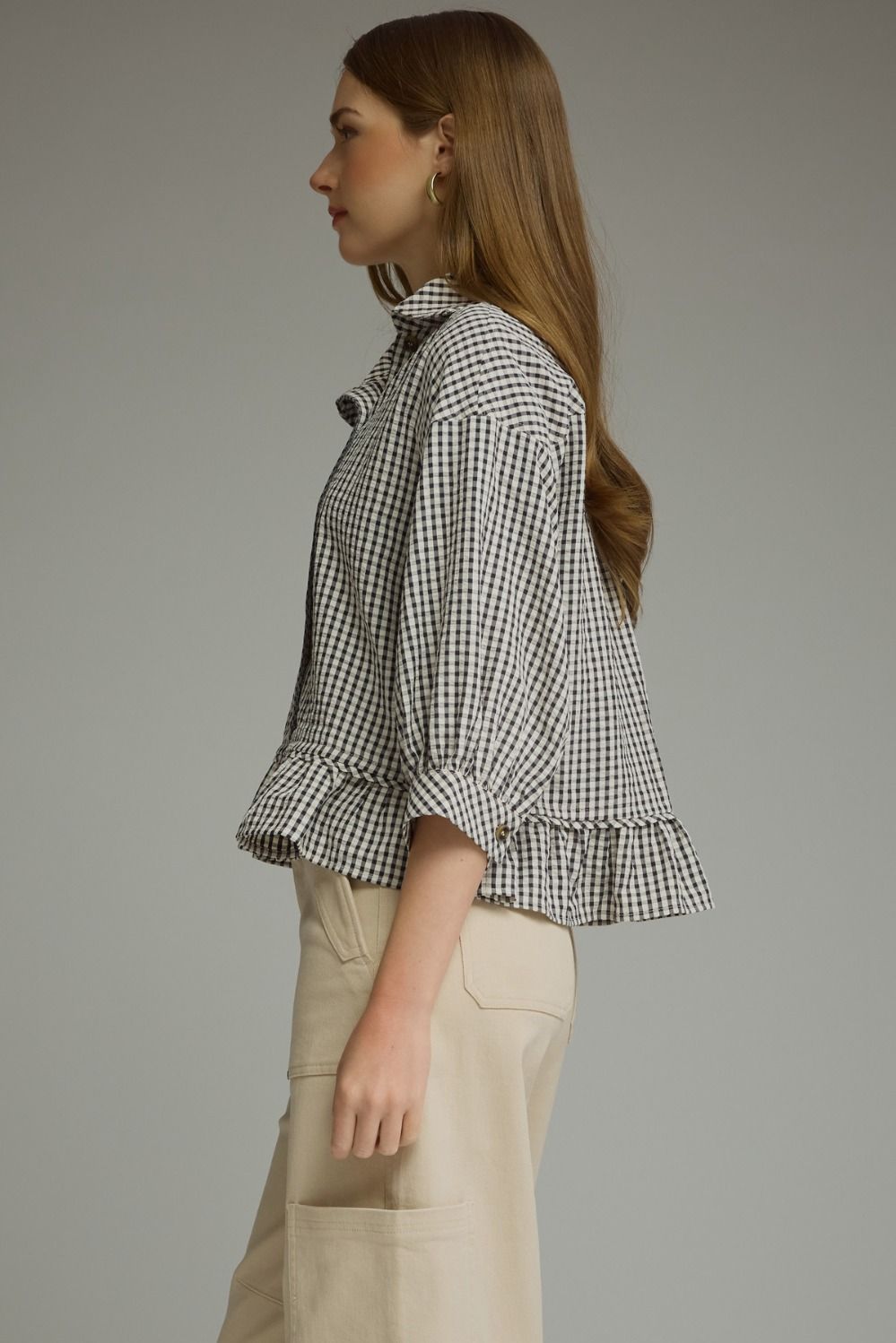 Classic Charm Gingham Top