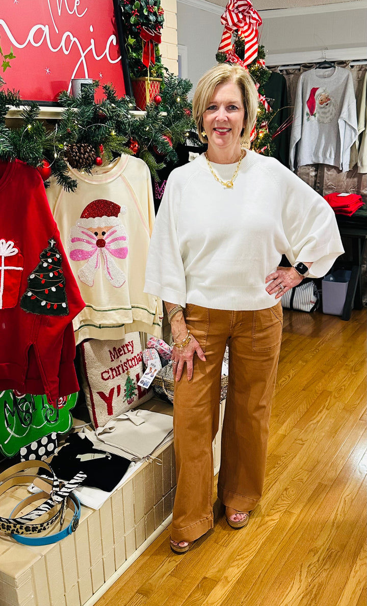 Cinnamon Cargo Wide Leg