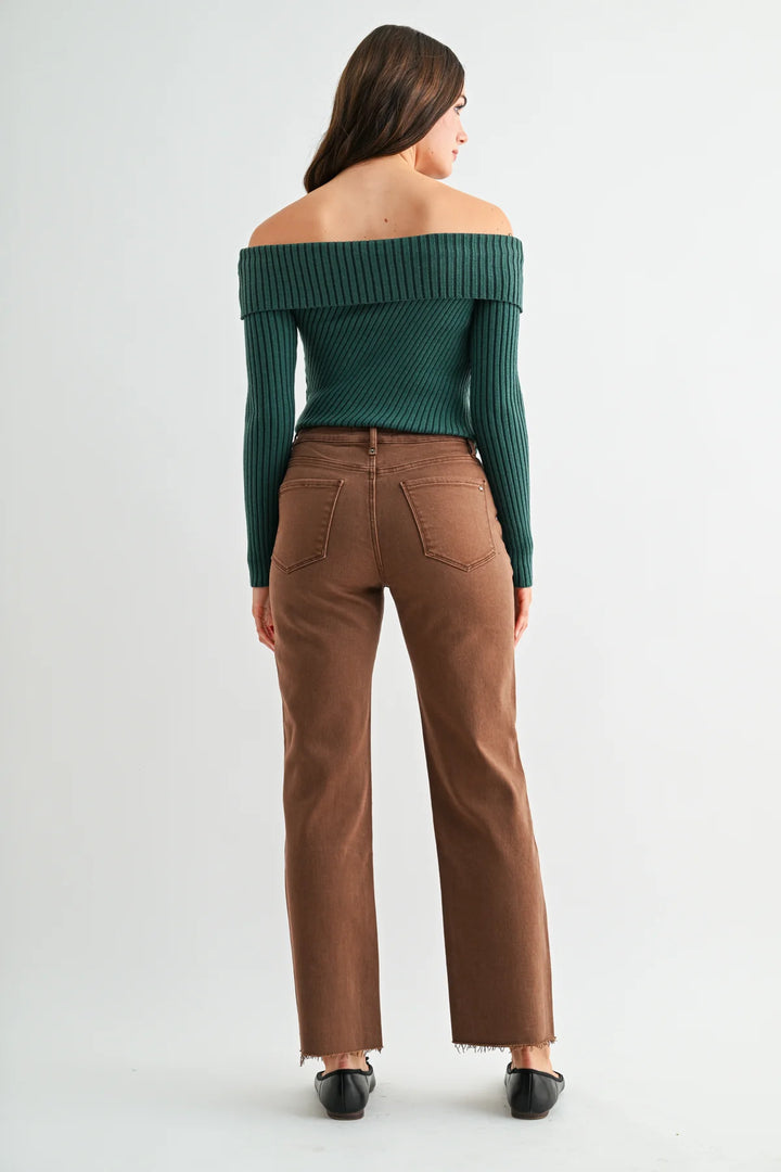 Tobacco Road Tummy-Tuck Jean