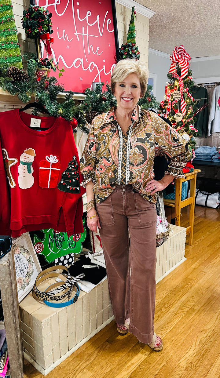 Cocoa Cargo Wide Leg