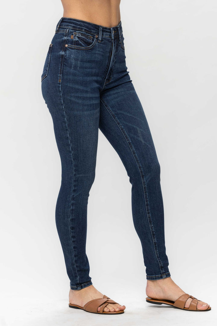 Judy Blue Tummy Control Skinny Jean - Plus Size