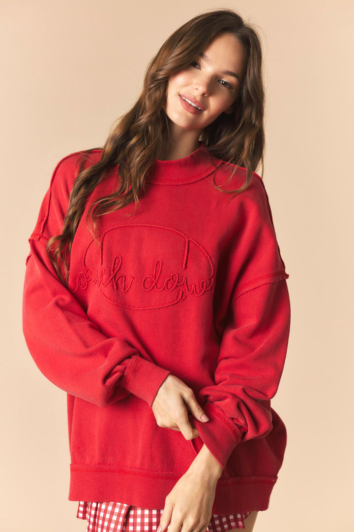 Touchdown Sweatshirt - Red