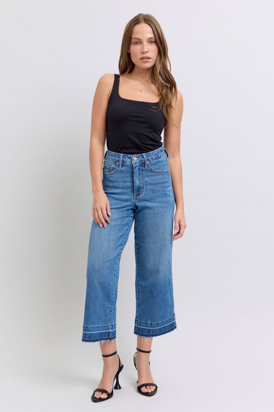 Judy Blue HW Tummy Control Release Hem